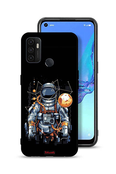 Tolwak غطاء حماية Oppo A11s بتصميم رائد فضاء تجريدي
