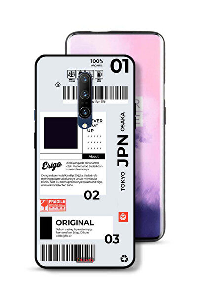 Tolwak غطاء حماية لجهاز OnePlus 7 Pro - ملصق ياباني