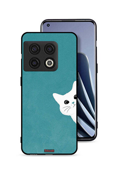 Tolwak غطاء حماية لهاتف OnePlus 10 Pro 5G بتصميم قطة