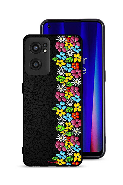 Tolwak غطاء حماية لهاتف OnePlus Nord CE 2 5G من Flowers Line