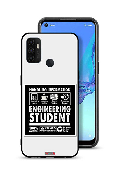 Tolwak غطاء حماية لهاتف Oppo A33 (2020) - ملصق طالب هندسة