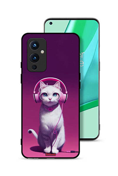 Tolwak غطاء حماية لهاتف OnePlus 9 5G بتصميم قطة لطيفة