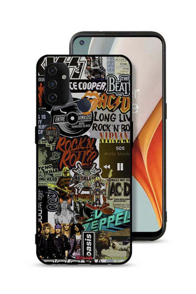 Tolwak غطاء حماية OnePlus Nord N100 - Long Live Rock N Roll