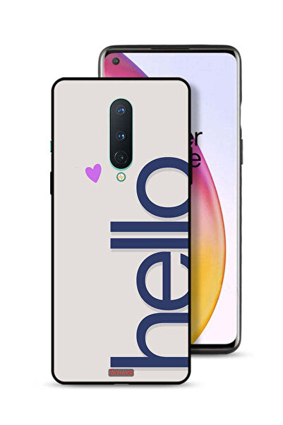 Tolwak OnePlus 8 Protective Case Cover Hello