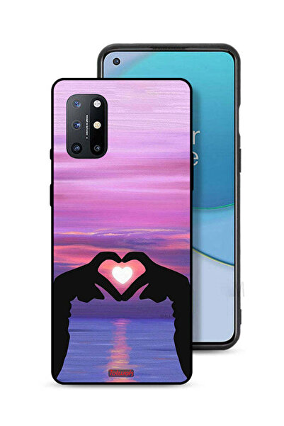 Tolwak غطاء حماية لهاتف OnePlus 8T Plus 5G بتصميم قلب وقمر