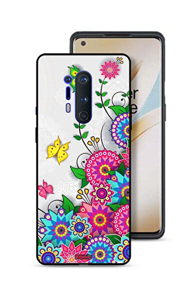 Tolwak غطاء حماية لهاتف OnePlus 8 Pro بنقشة زهور ماندالا