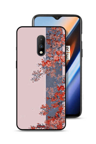 Tolwak غطاء حماية لهاتف OnePlus 7 بتصميم أوراق الشجر والزهور
