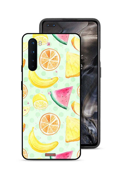 Tolwak غطاء حماية لهاتف OnePlus Nord برسومات فنية بألوان مائية وفواكه