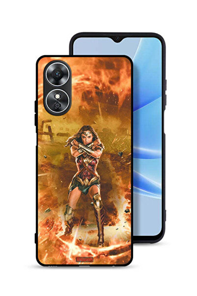 Tolwak غطاء حماية لهاتف Oppo A17 Wonder Women