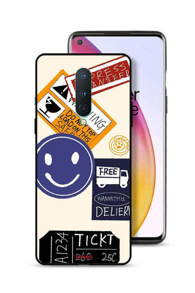 Tolwak غطاء حماية لهاتف OnePlus 8 مع ملصق نقل سريع مجاني