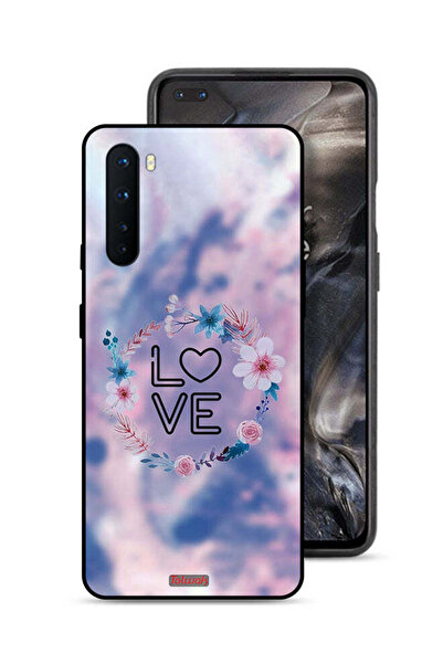 Tolwak غطاء حماية OnePlus Nord بتصميم خاتم الحب والزهور