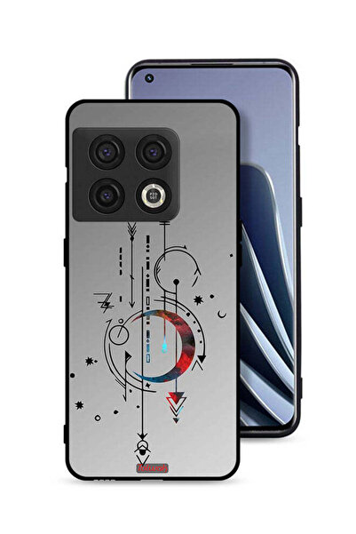Tolwak غطاء حماية لهاتف OnePlus 10 Pro 5G بنمط فني من القمر والسهام
