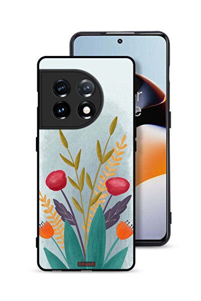 Tolwak غطاء حماية لهاتف OnePlus 11 5G برسومات نباتية