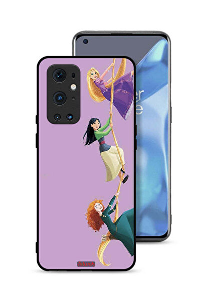 Tolwak غطاء حماية لهاتف OnePlus 9 Pro 5G برسومات تسلق الفتيات