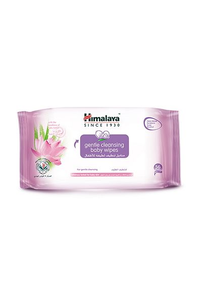 Generic Himalaya Gentle Cleansing Baby Wipes 56 pcs
