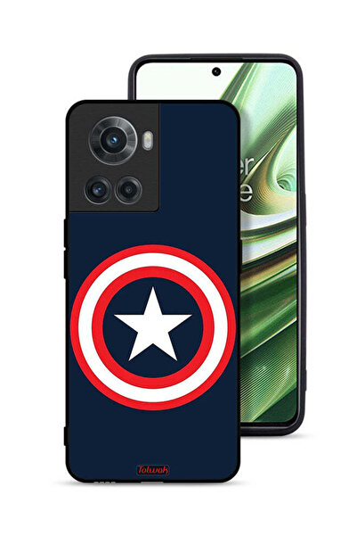 Tolwak غطاء حماية لهاتف OnePlus 10R 5G كابتن أمريكا