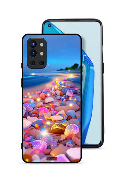 Tolwak غطاء حماية لهاتف OnePlus 9R 5G برسومات فنية من الأحجار