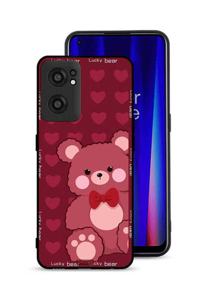 Tolwak غطاء حماية لهاتف OnePlus Nord CE 2 5G بتصميم الدب المحظوظ