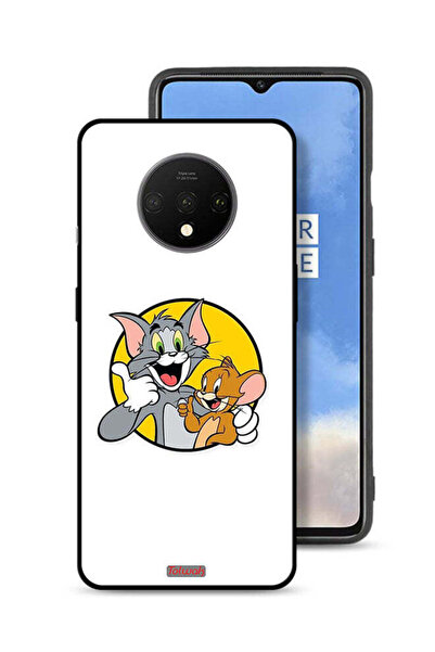 Tolwak غطاء حماية لهاتف OnePlus 7T بتصميم توم وجيري