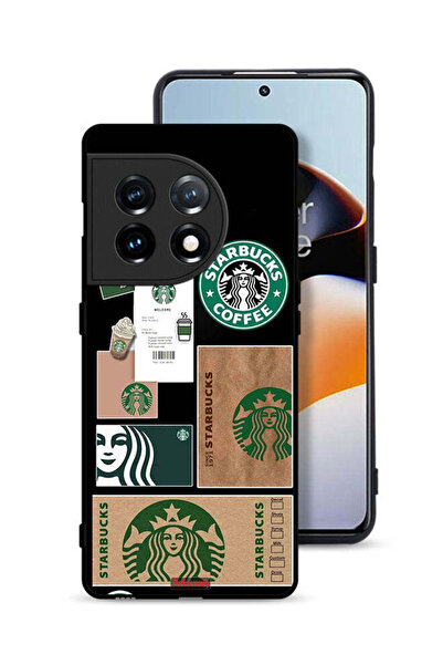 Tolwak غطاء حماية لهاتف OnePlus 11 5G بملصق ستاربكس