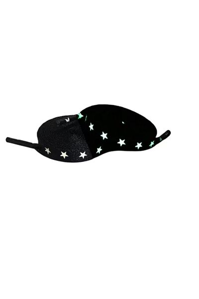OEM Reflective Shoelaces, Black, 120 cm
