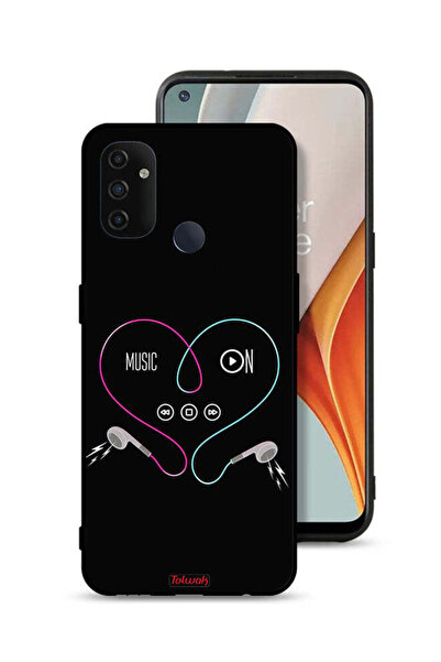 Tolwak غطاء حماية لهاتف OnePlus Nord N100 مع موسيقى