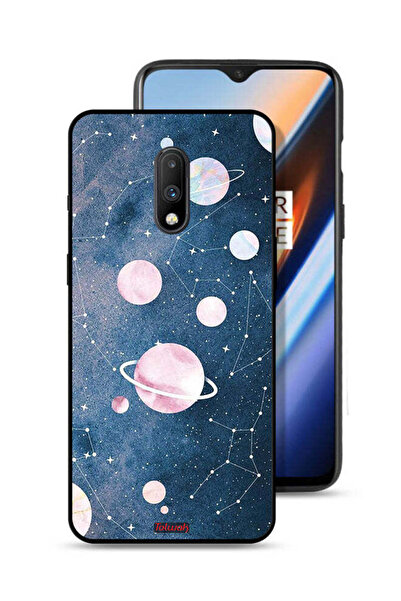 Tolwak غطاء حماية لهاتف OnePlus 7 برسومات فنية فضائية
