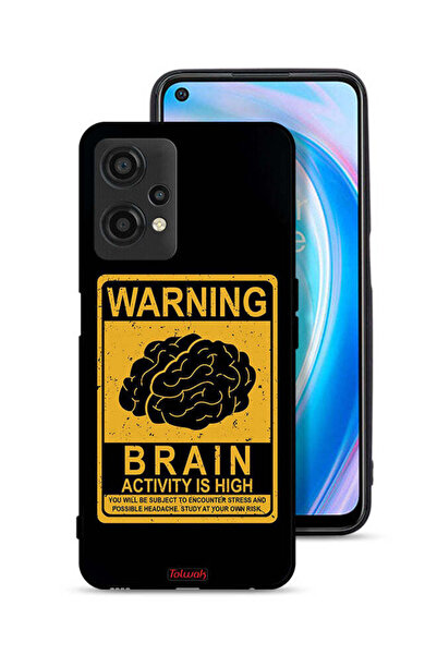 Tolwak غطاء حماية لهاتف OnePlus Nord CE 2 Lite 5G تحذير من ارتفاع نشاط الدماغ