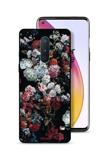 Tolwak غطاء حماية لهاتف OnePlus 8 بنقشة ورود عتيقة