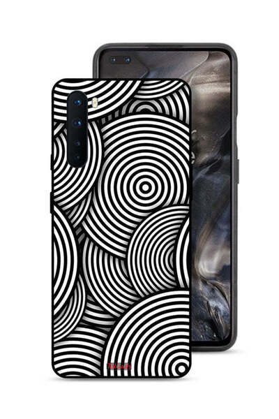 Tolwak غطاء حماية لهاتف OnePlus Nord بنمط دوائر وهمية