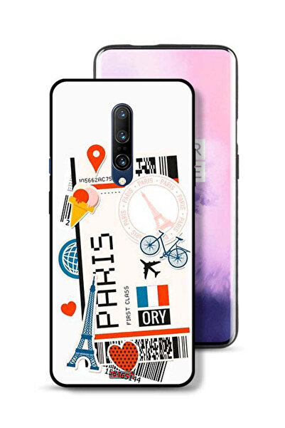 Tolwak غطاء حماية لهاتف OnePlus 7 Pro - ملصق باريس