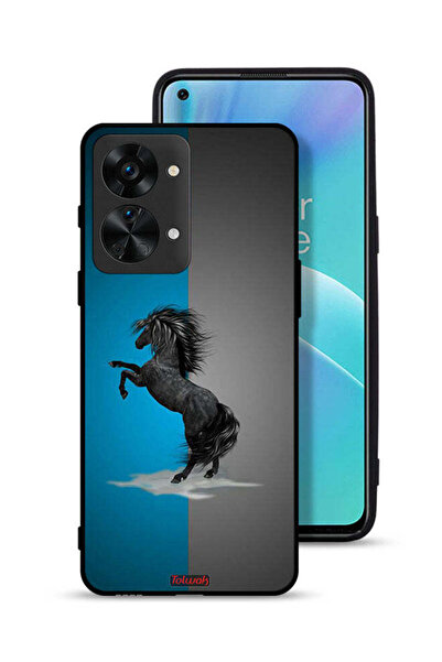 Tolwak غطاء حماية لهاتف OnePlus Nord 2T 5G برسومات حصان