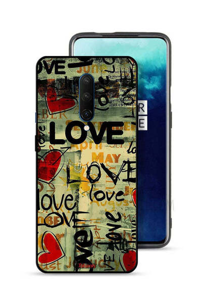 Tolwak OnePlus 7T Pro Protective Case Cover Love Tags