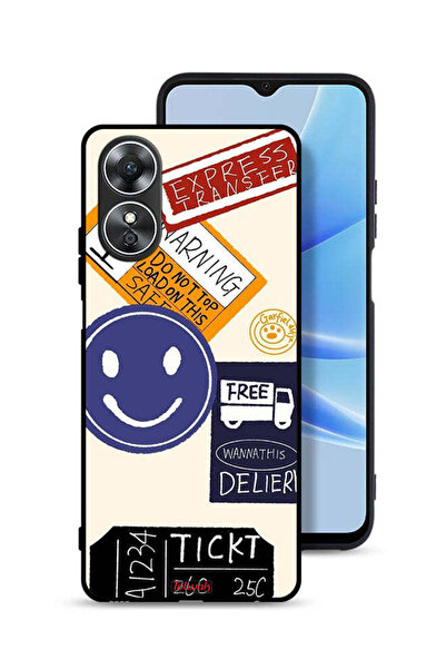 Tolwak غطاء حماية لهاتف Oppo A17 - ملصق نقل سريع مجاني