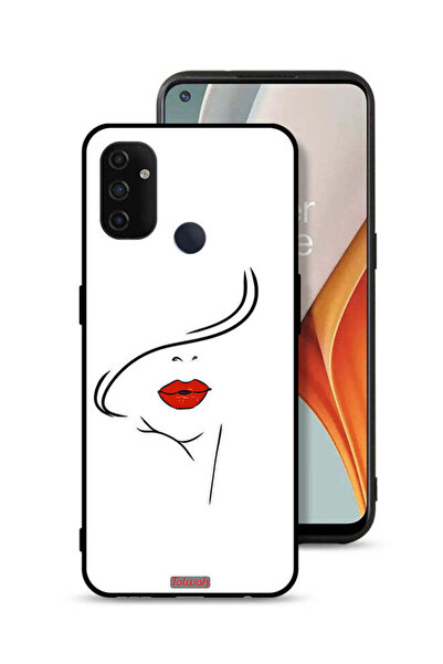 Tolwak غطاء حماية لهاتف OnePlus Nord N100 برسومات وجه فتاة