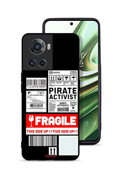 Tolwak OnePlus 10R 5G Protective Case Cover Private Activist Fragile Sticker