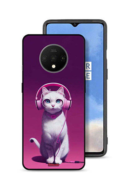 Tolwak OnePlus 7T Protective Case Cover Cute Kitten