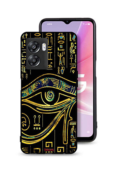 Tolwak غطاء حماية لهاتف OnePlus Nord N300 مع رسمة عين
