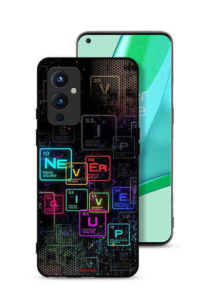 Tolwak غطاء حماية لهاتف OnePlus 9 5G، فن Never Give Up