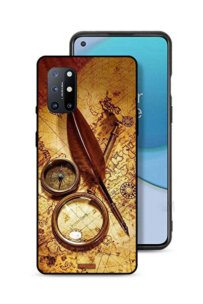 Tolwak غطاء حماية لهاتف OnePlus 8T Plus 5G بتصميم بوصلة عتيقة