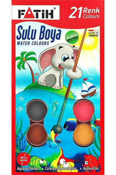 Mena Rise ŞirinShop FA00907YSB21RKS Watercolor K-21 1108107