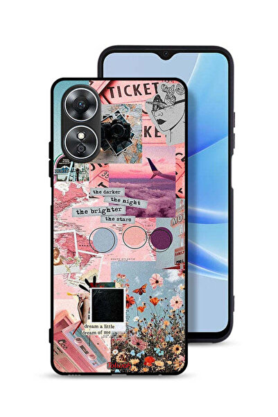 Tolwak غطاء حماية لهاتف Oppo A17 - كلما أظلم الليل، كلما أشرقت النجوم