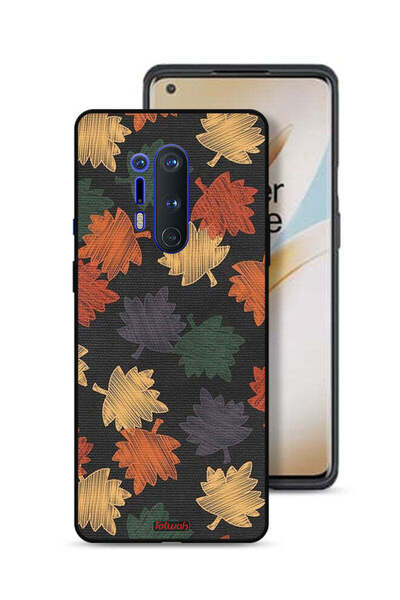 Tolwak غطاء حماية لهاتف OnePlus 8 Pro برسومات أوراق الخريف