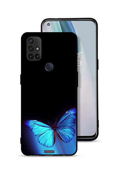 Tolwak غطاء حماية لهاتف OnePlus Nord N10 5G بنقشة فراشة