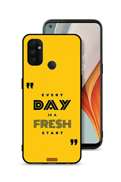 Tolwak غطاء حماية لهاتف OnePlus Nord N100 - كل يوم هو بداية جديدة