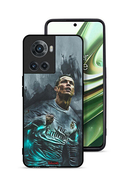 Tolwak غطاء حماية لهاتف OnePlus 10R 5G برسومات كريستيانو رونالدو
