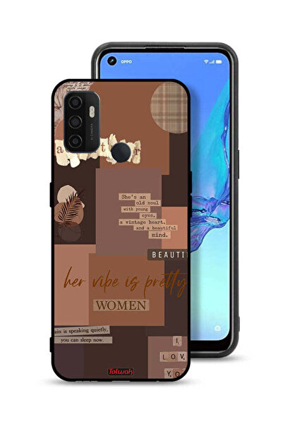 Tolwak غطاء حماية لهاتف Oppo A33 (2020) Adventurer Women