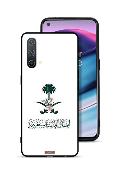 Tolwak غطاء حماية لهاتف OnePlus Nord CE 5G بشعار المملكة العربية السعودية وعل...