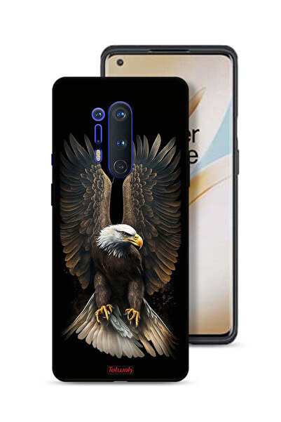 Tolwak غطاء حماية لهاتف OnePlus 8 Pro بتصميم أجنحة النسر المنتشر