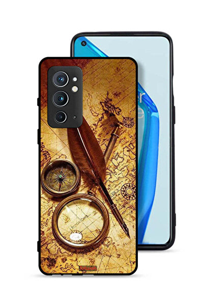 Tolwak غطاء حماية لهاتف OnePlus 9RT 5G بتصميم بوصلة عتيقة